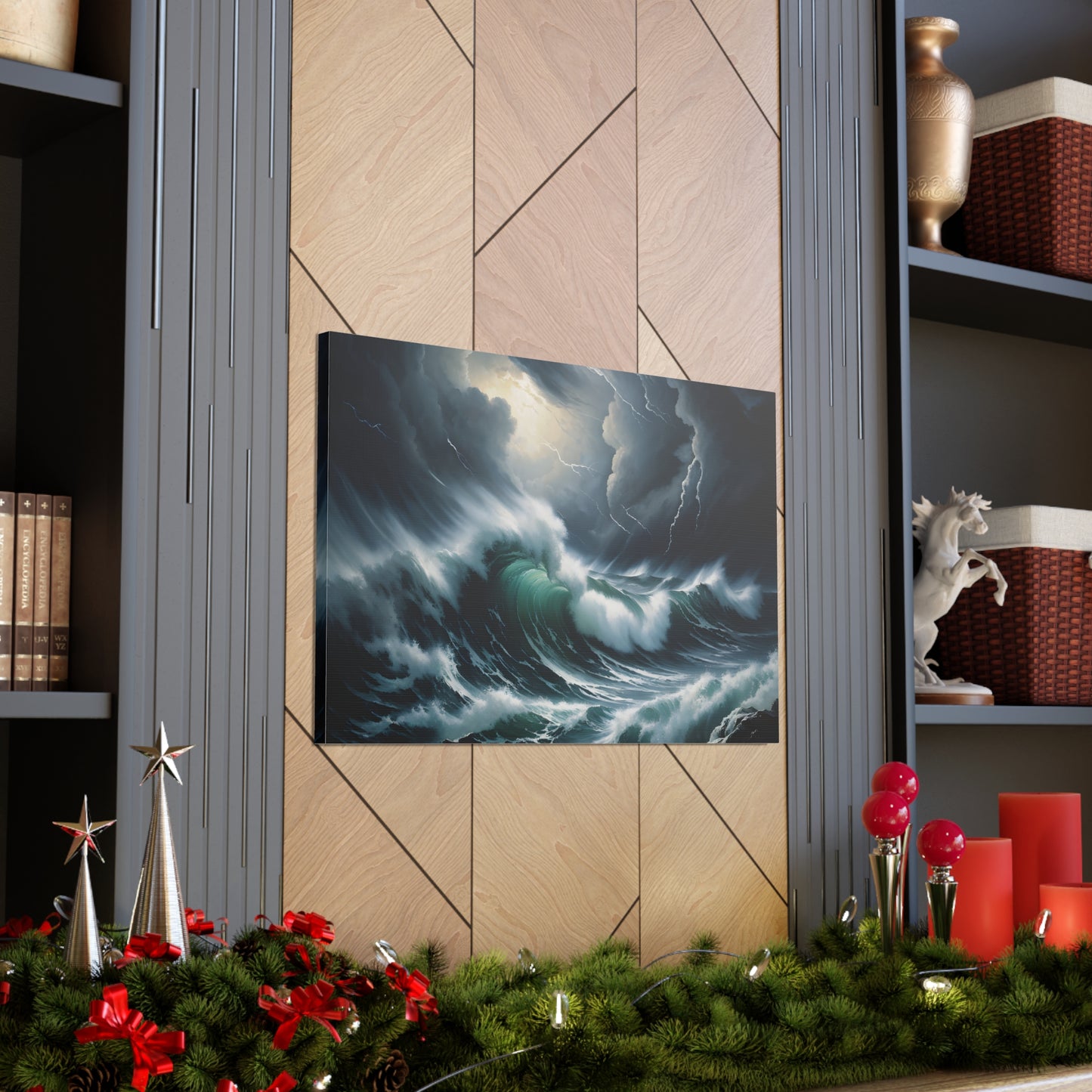 Stormy Seascape: Nautical Wall Décor