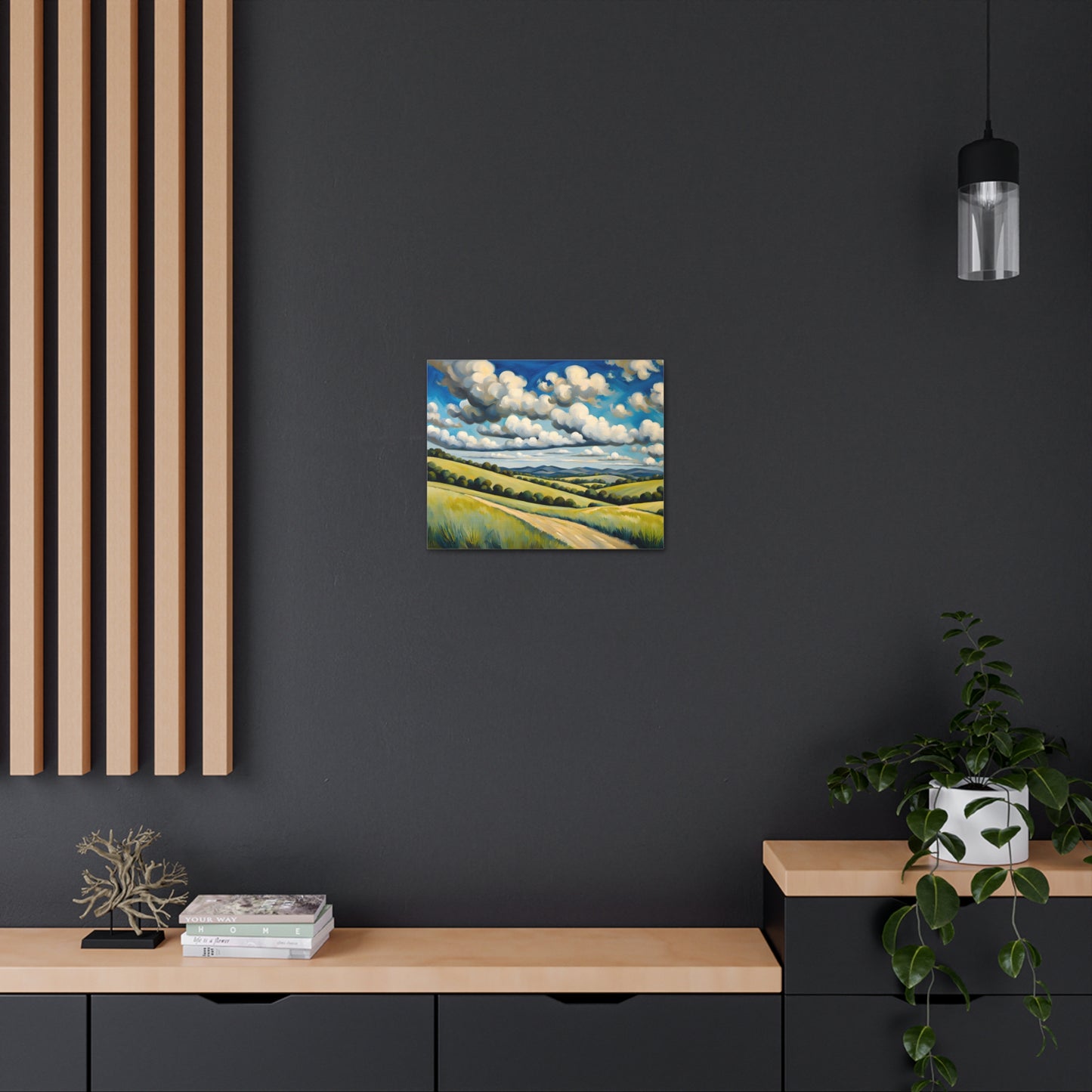 Meadow Bloom: Classic Oil Painting Wall Décor