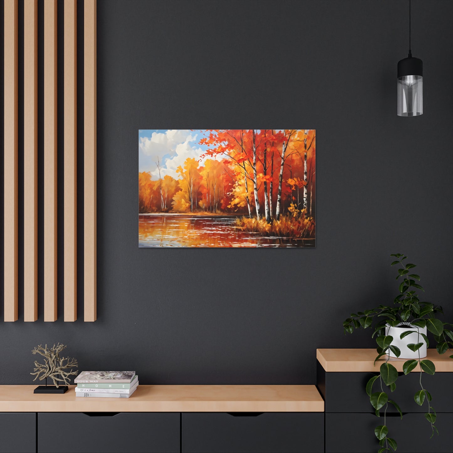 Shedded Leaves: Classic Oil Painting Wall Décor