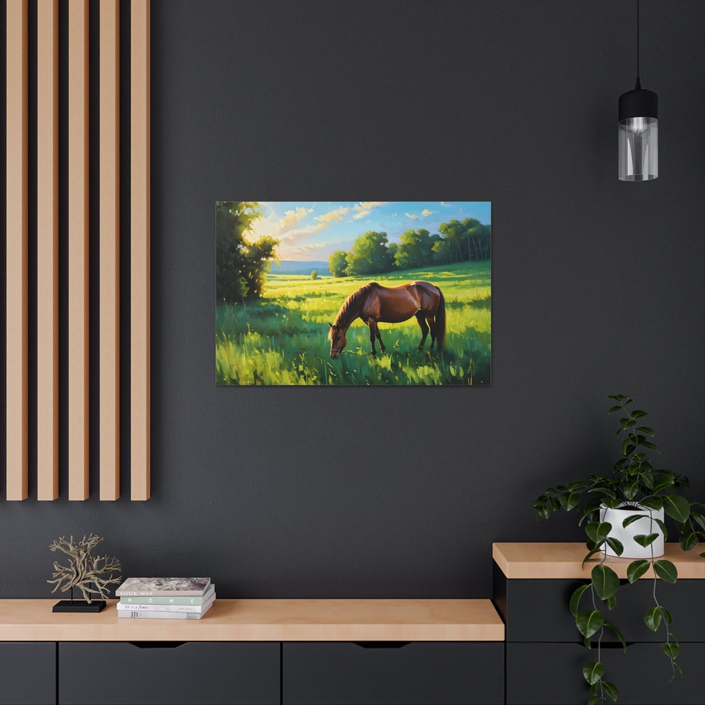 Autumn Glow: Classic Oil Painting Wall Décor