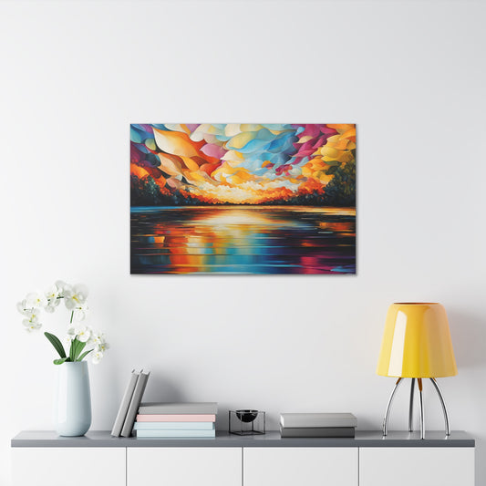 Celestial Tranquility: Abstract Wall Décor