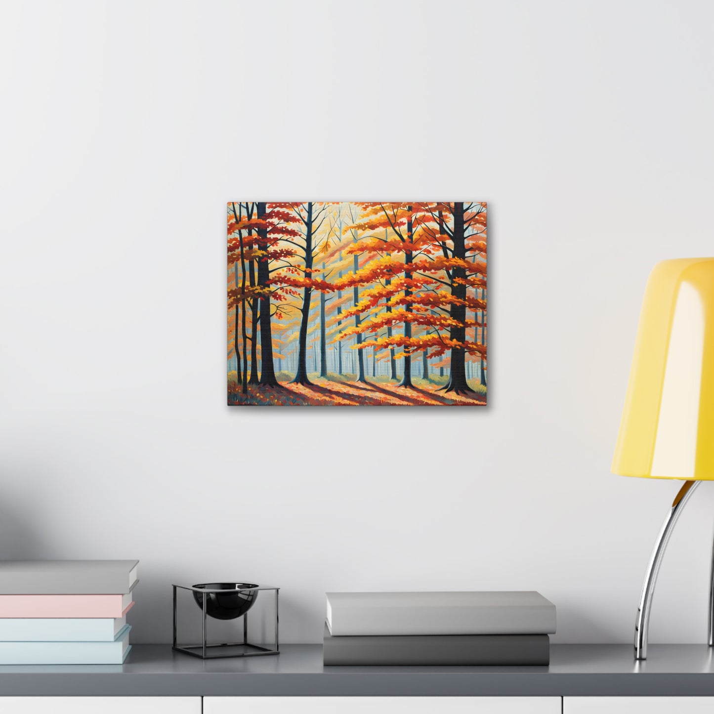 Autumn Hues: Classic Oil Painting Wall Décor