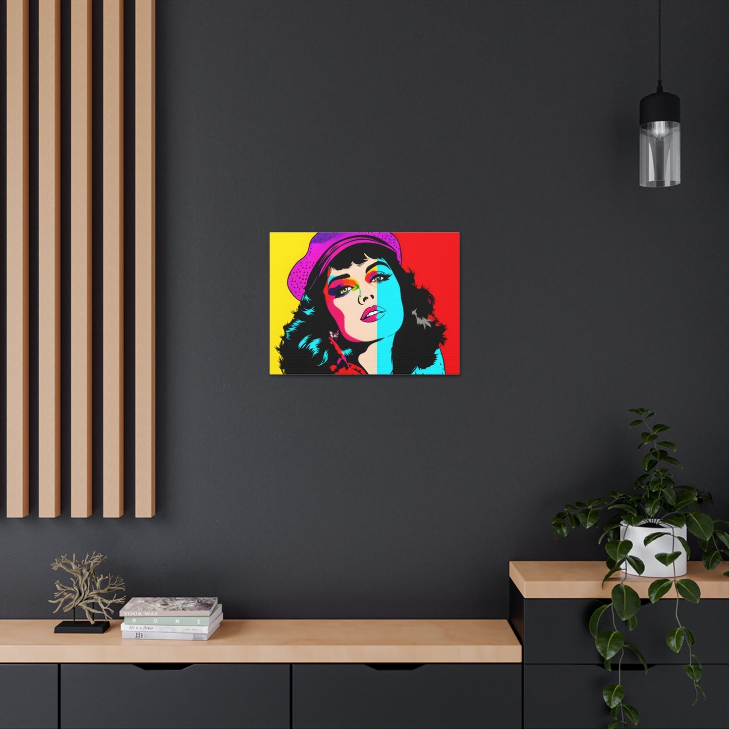 Color Clash: Pop Art Wall Décor