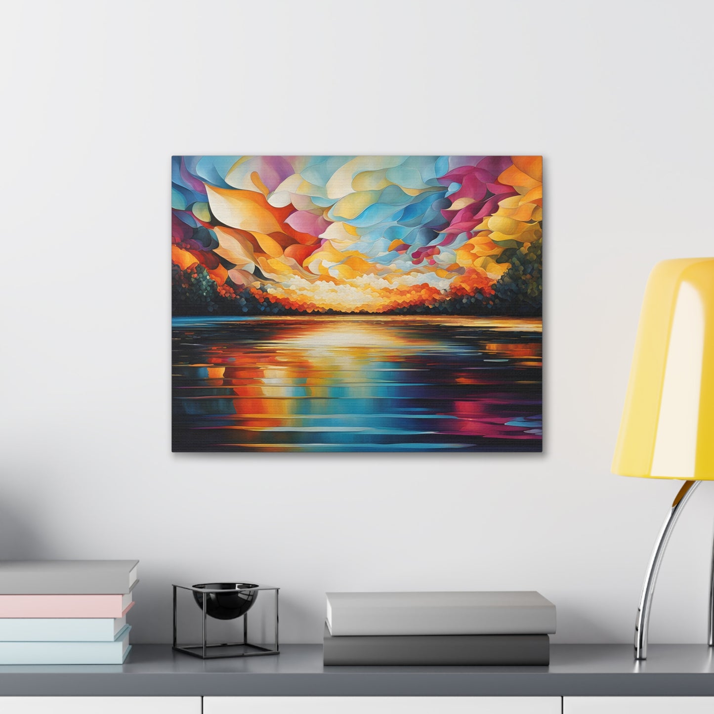 Celestial Tranquility: Abstract Wall Décor