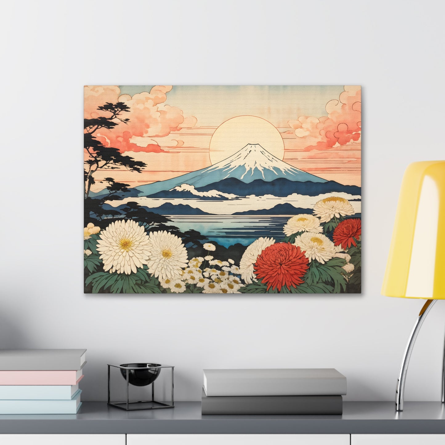 Enchanted Garden: Ukiyo-e Wall Décor