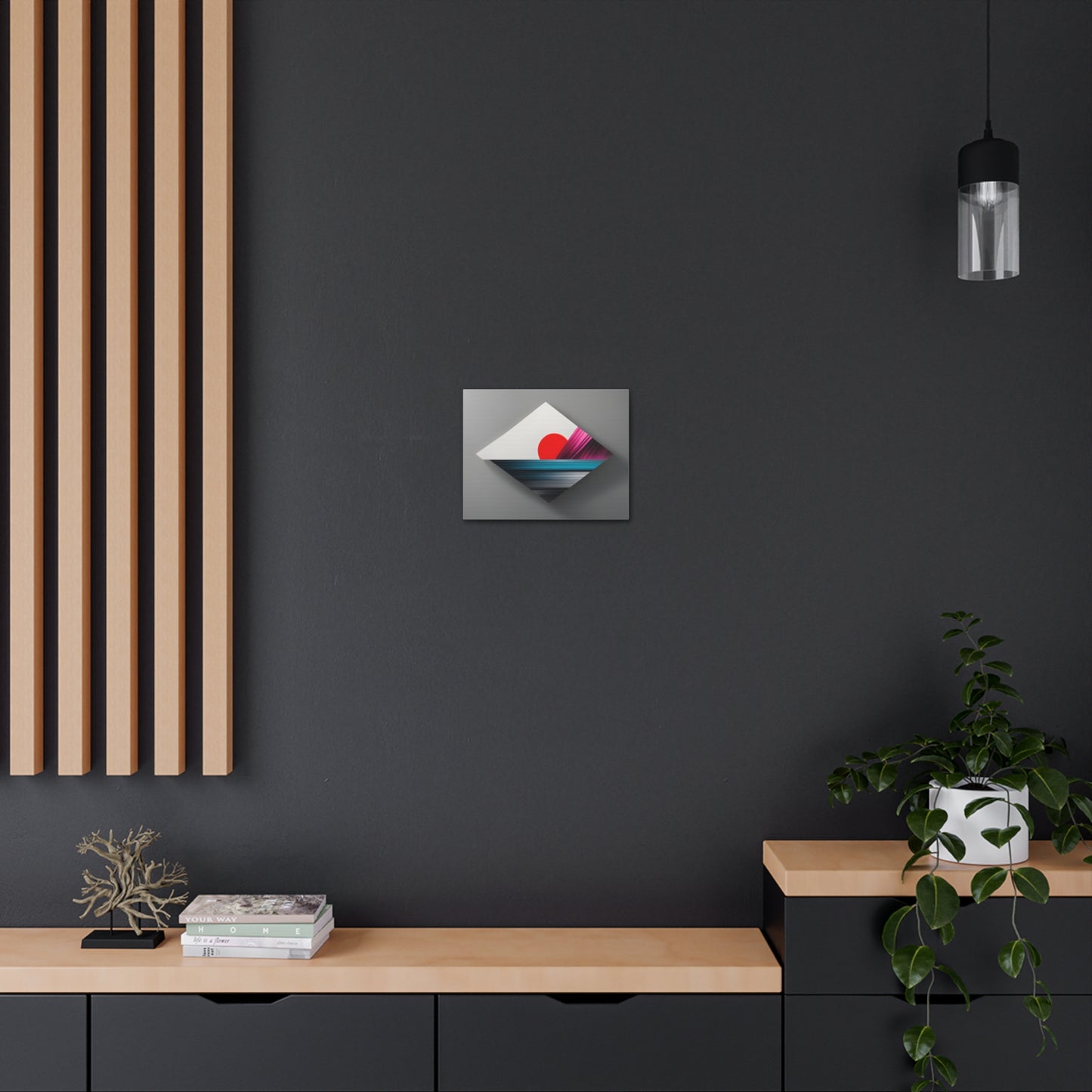 Prismatic Echoes: Abstract Wall Décor