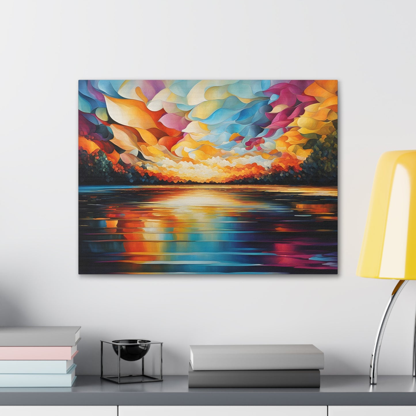 Celestial Tranquility: Abstract Wall Décor