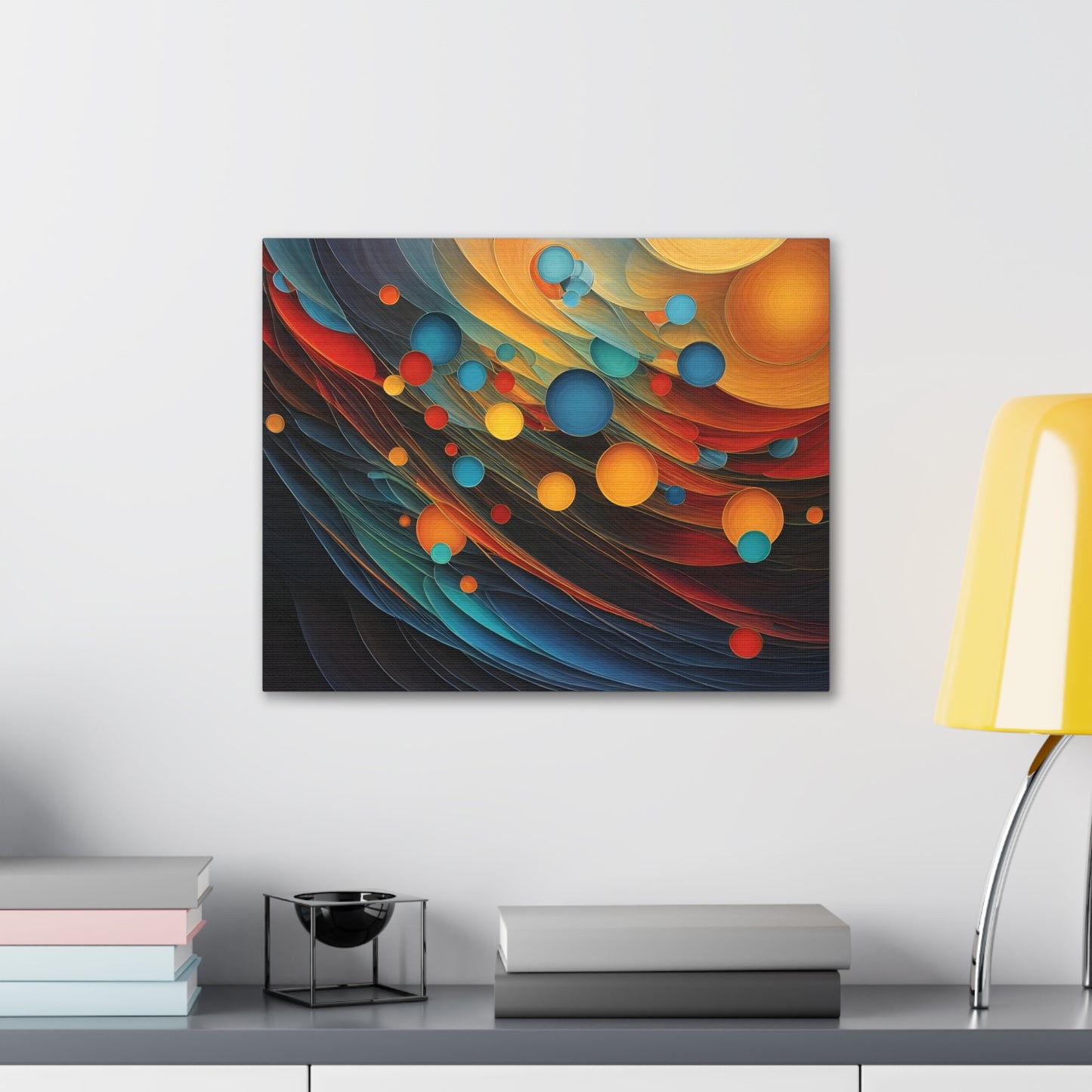 Serene Symphony: Abstract Wall Décor