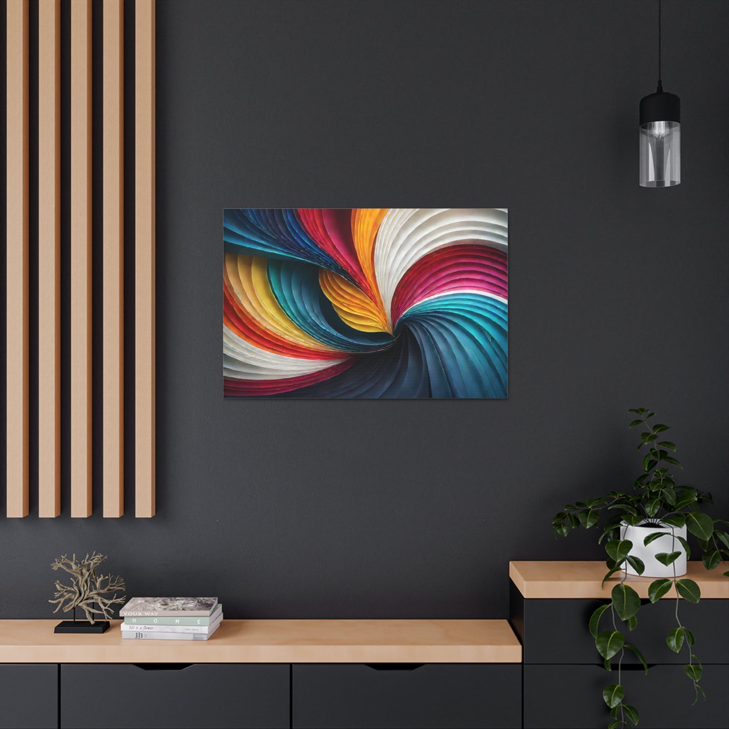 Ethereal Burst: Abstract Wall Décor