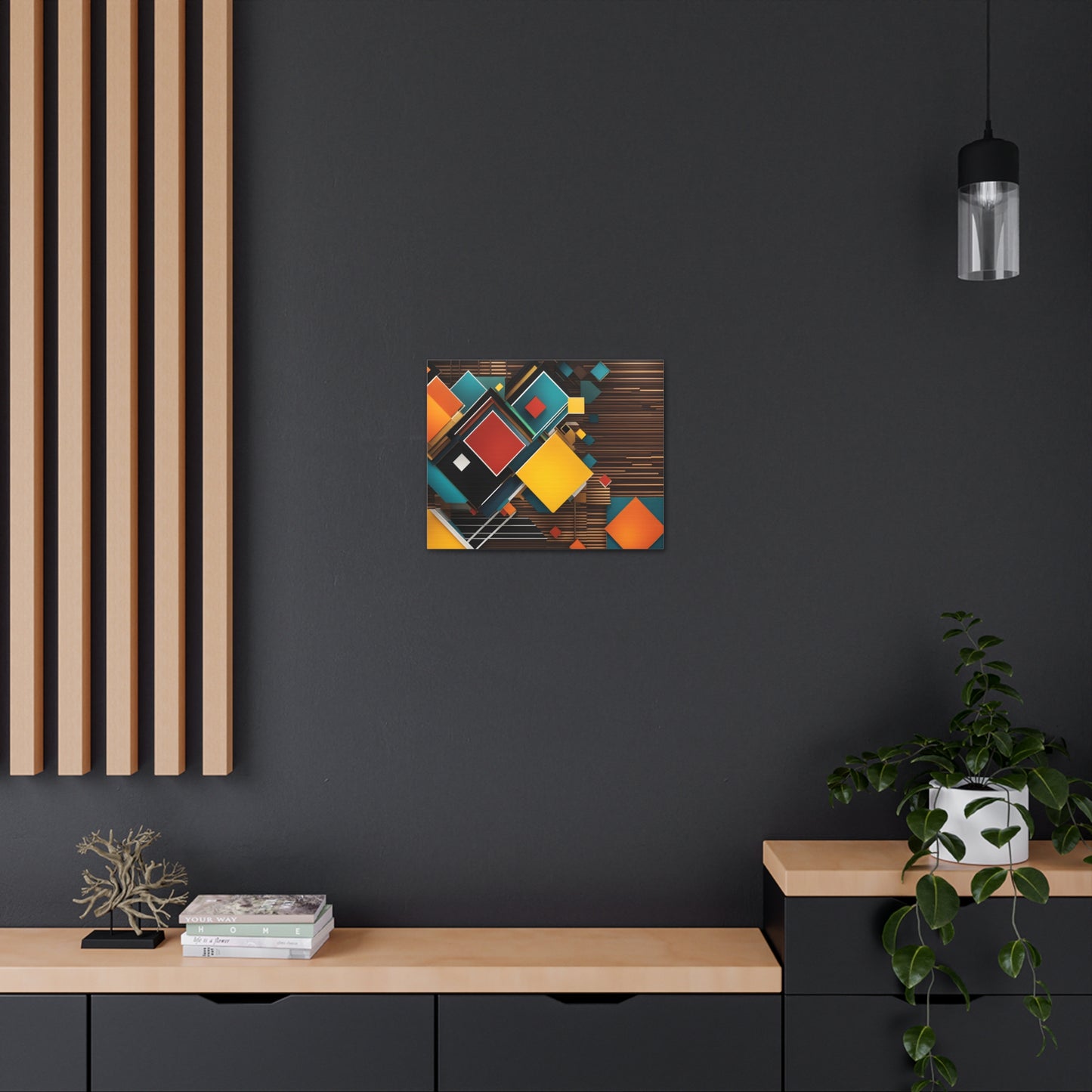 Prismatic Passages: Abstract Wall Décor