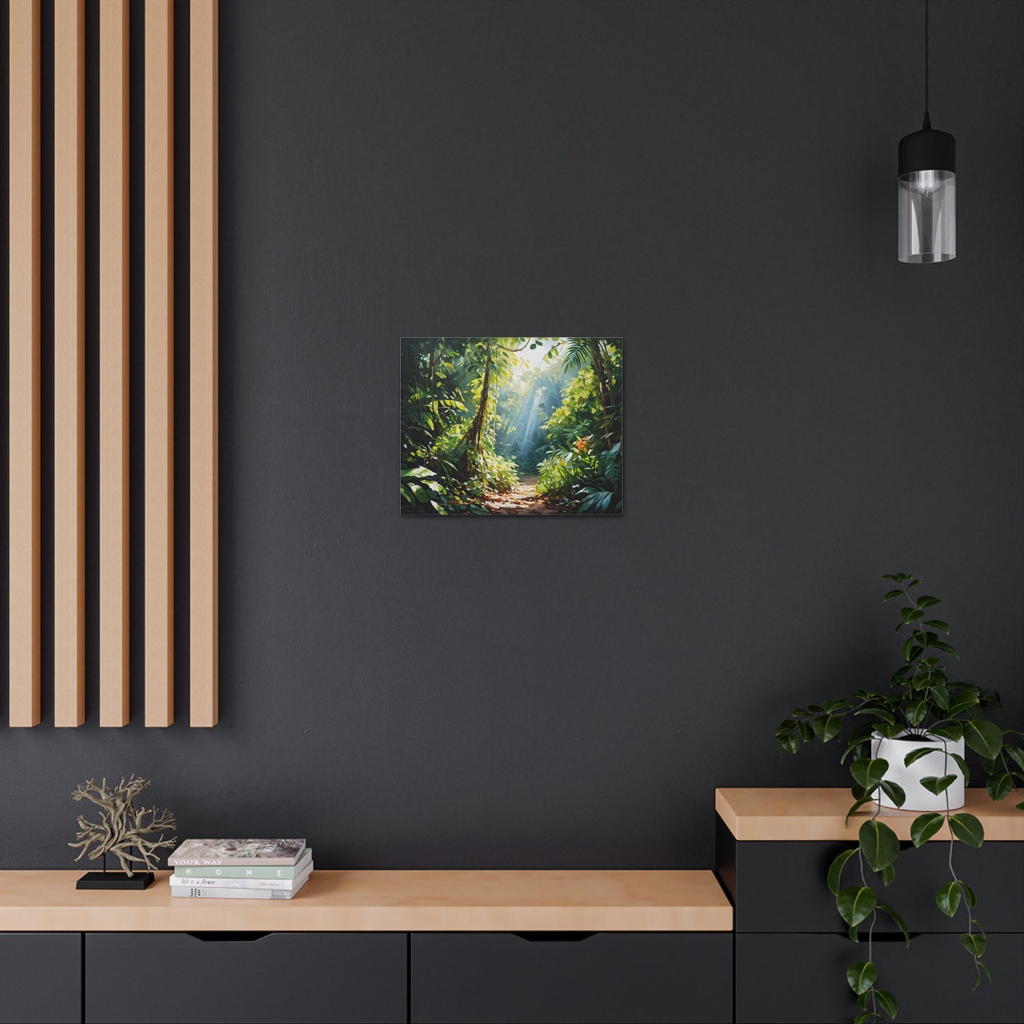 Enchanted Forest: Classic Oil Painting Wall Décor