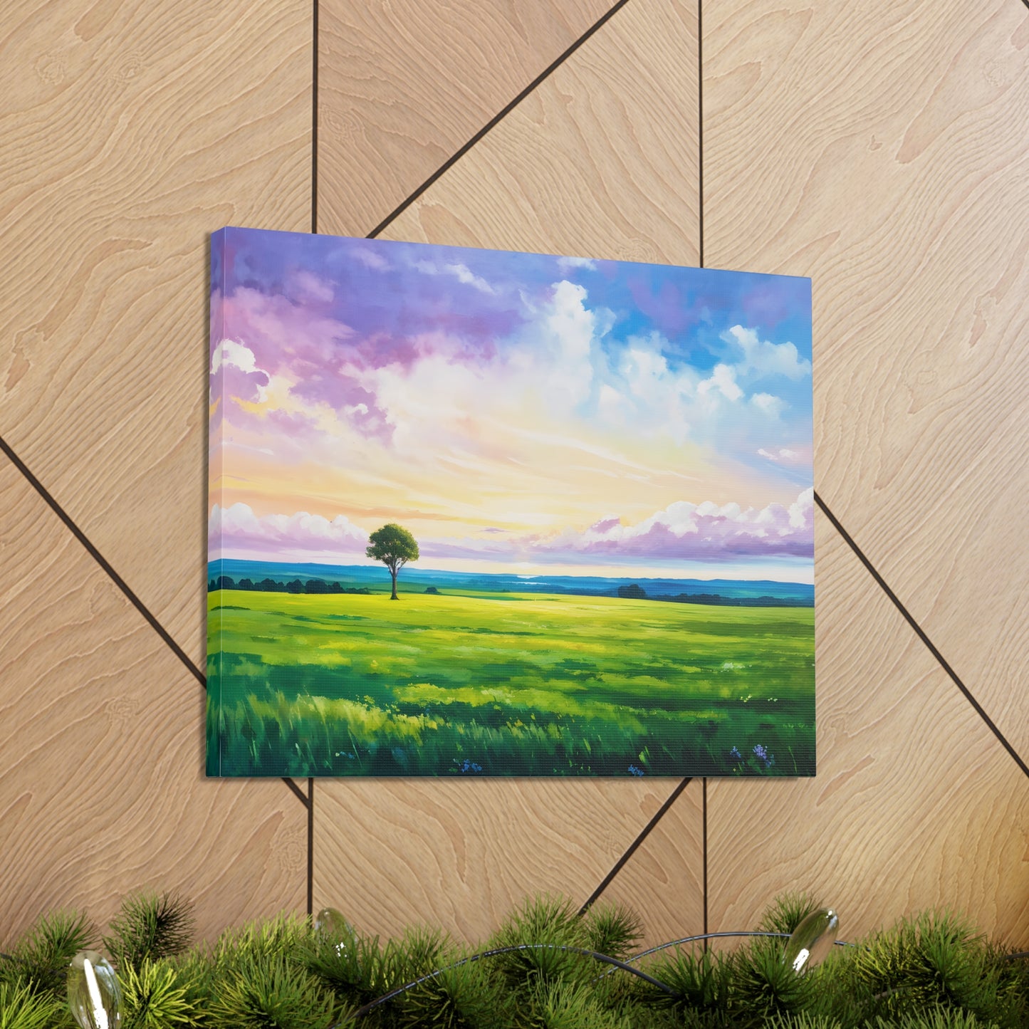 Tranquil Haven: Classic Oil Painting Wall Décor