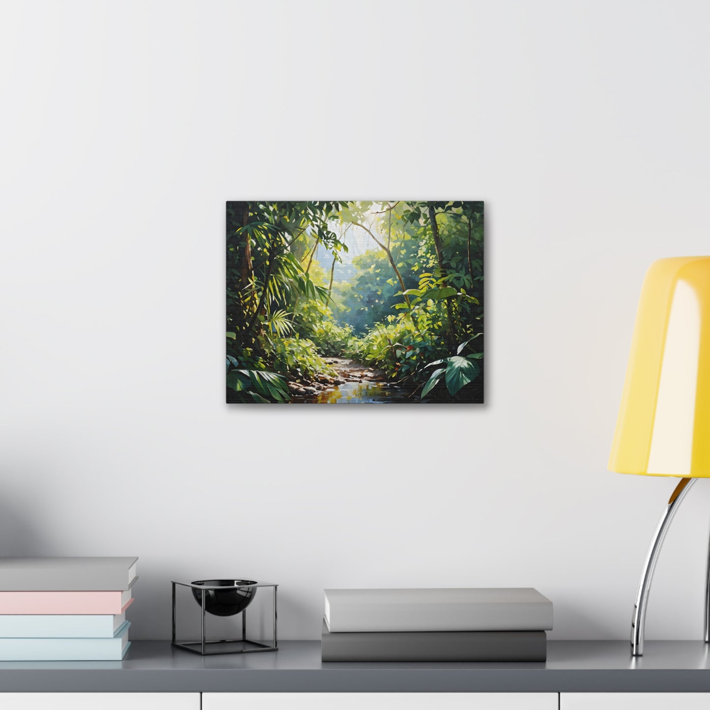 Vibrant Jungle: Classic Oil Painting Wall Décor