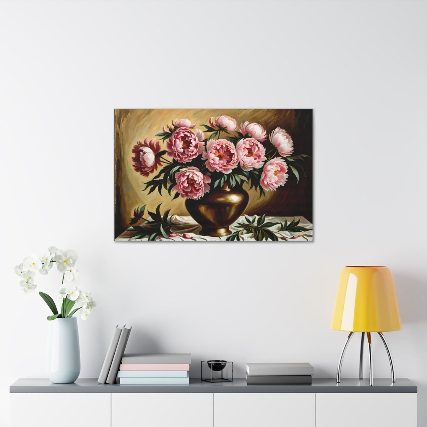 Floral Bloom: Classic Oil Painting Wall Décor