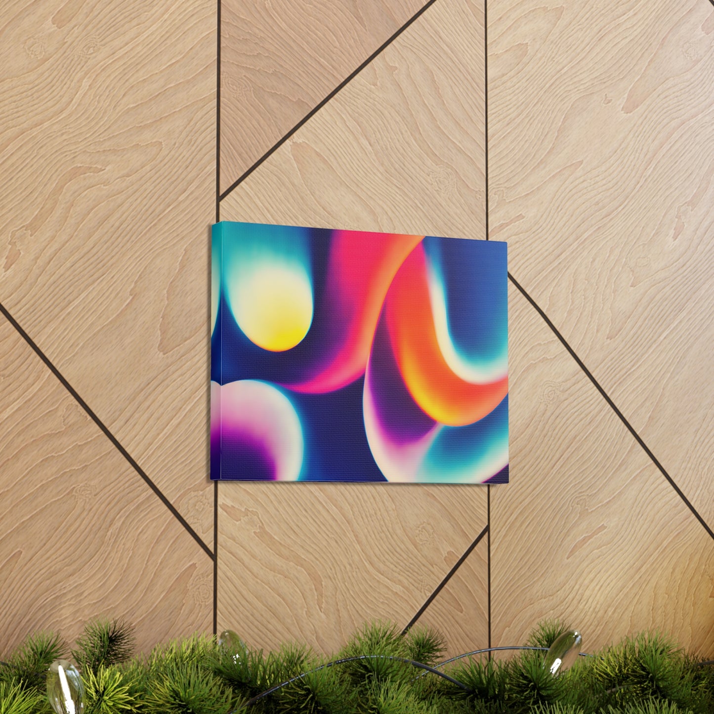 Harmony of Hues: Abstract Colors Wall Décor