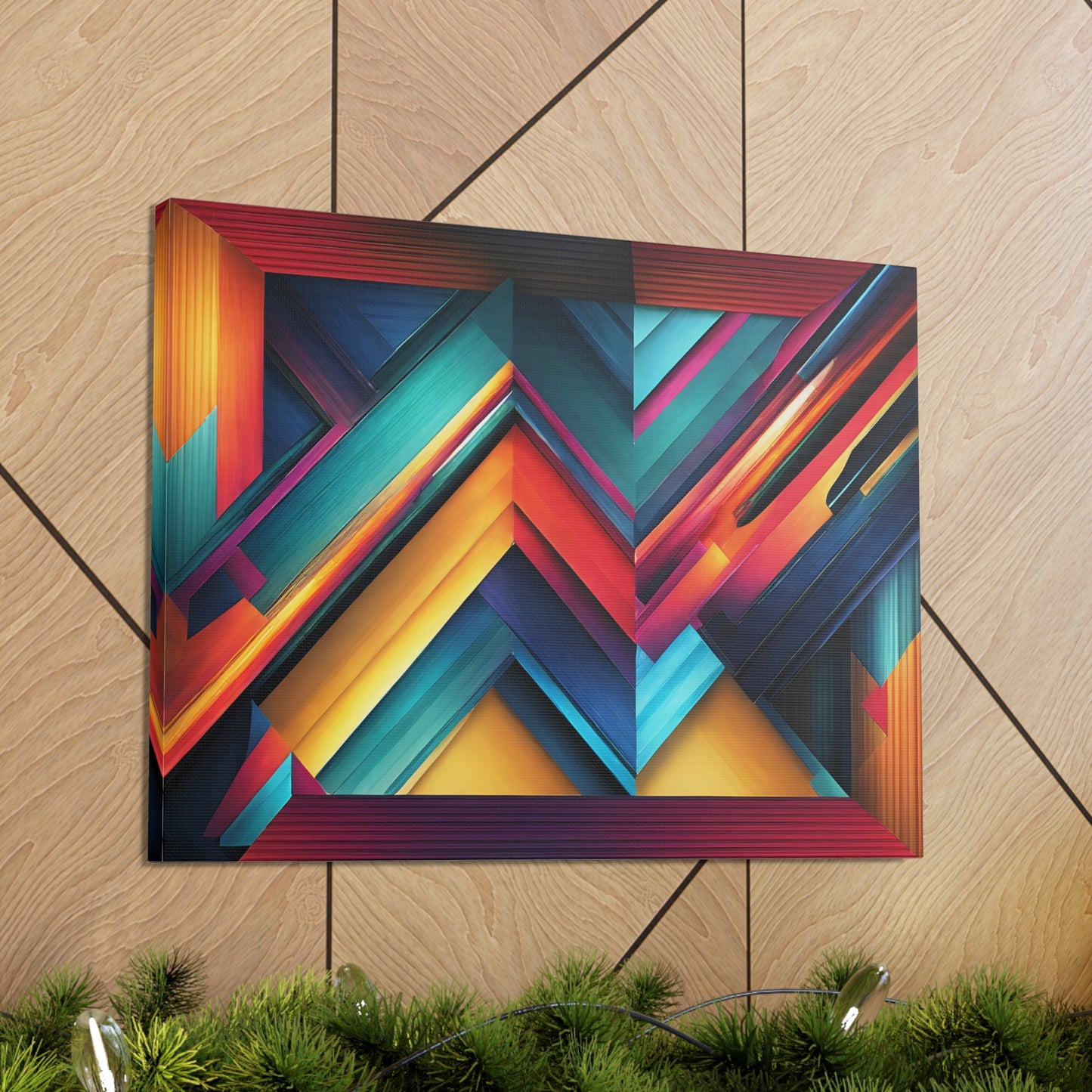 Quantum Mirage: Abstract Wall Décor