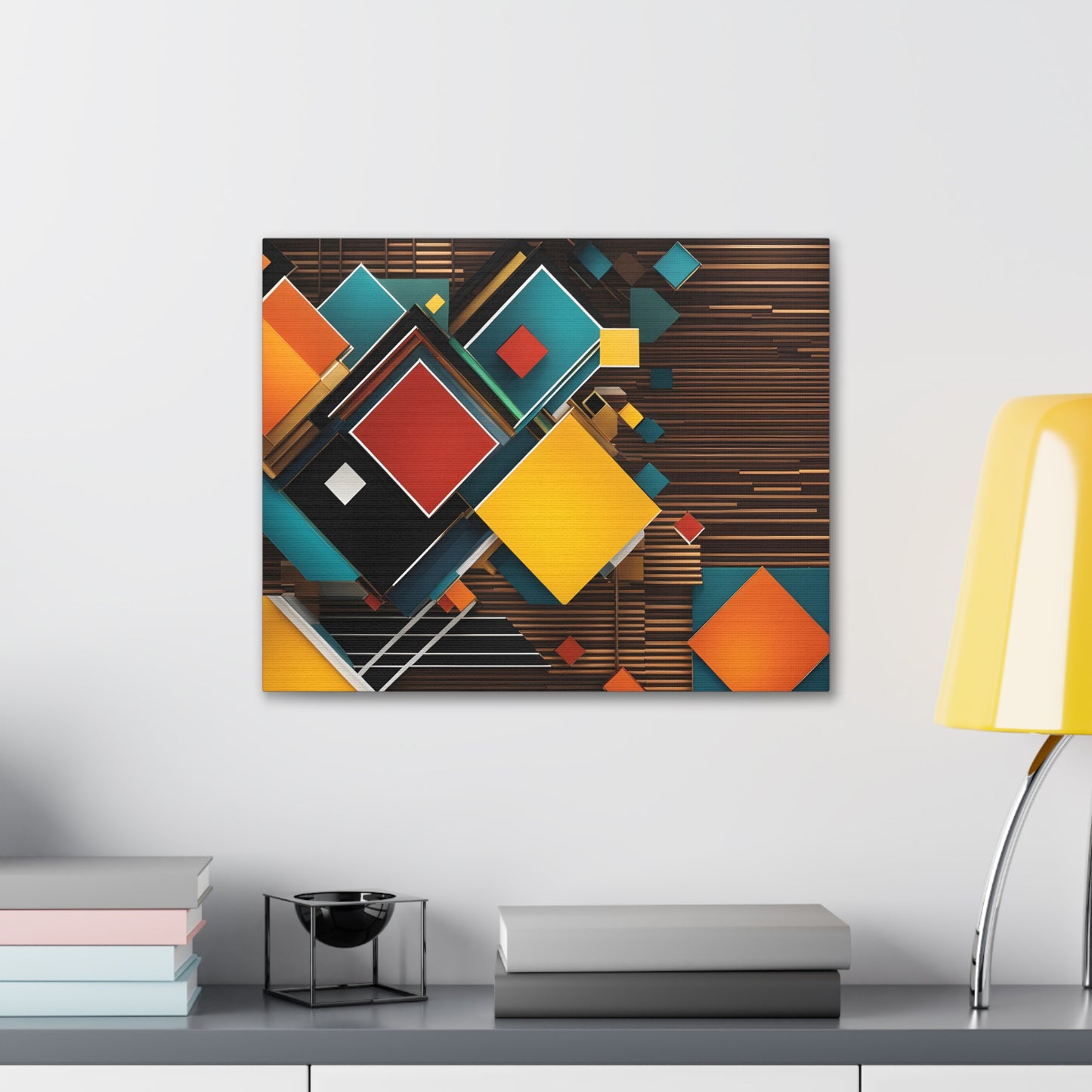 Prismatic Passages: Abstract Wall Décor