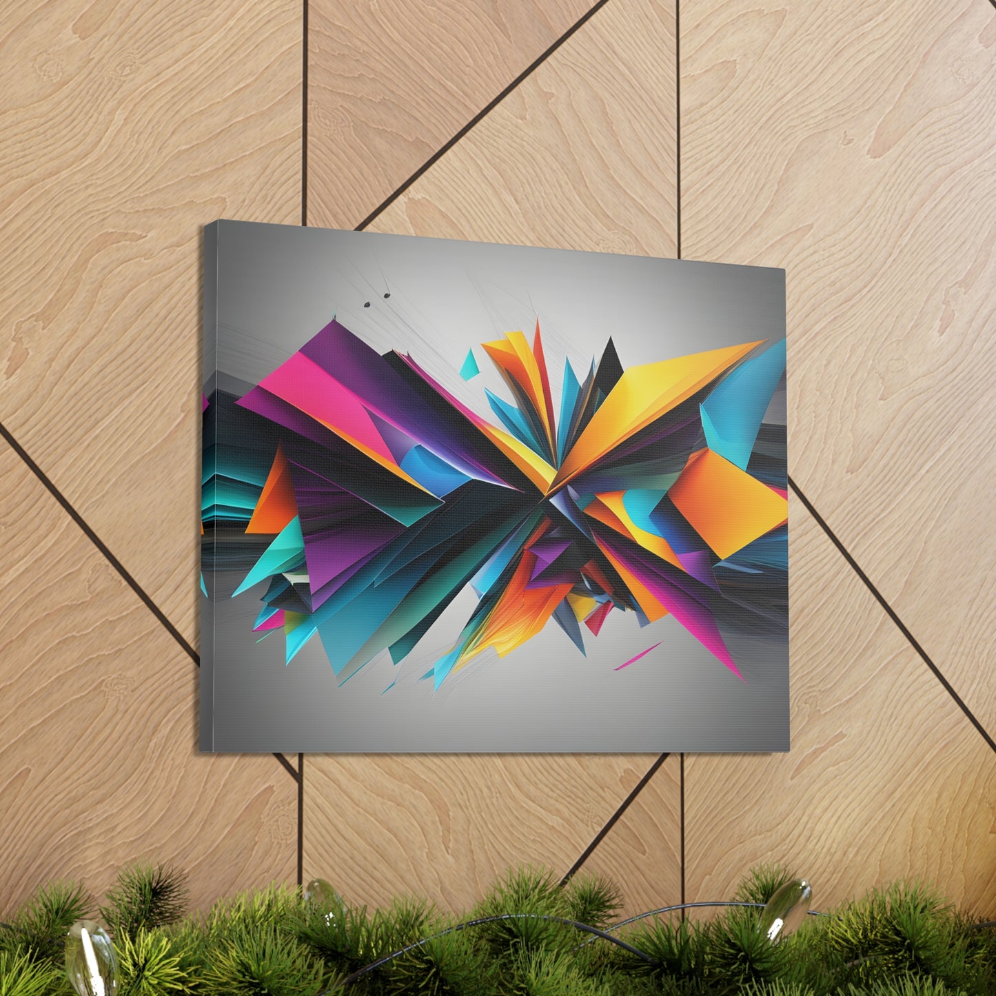 Spectrum Whispers: Abstract Wall Décor