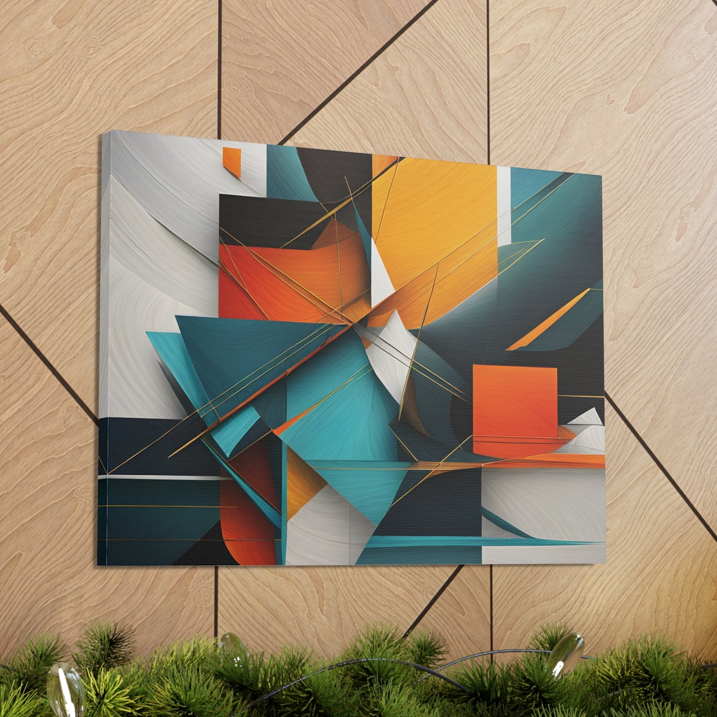 Chromatic Harmony: Abstract Wall Décor