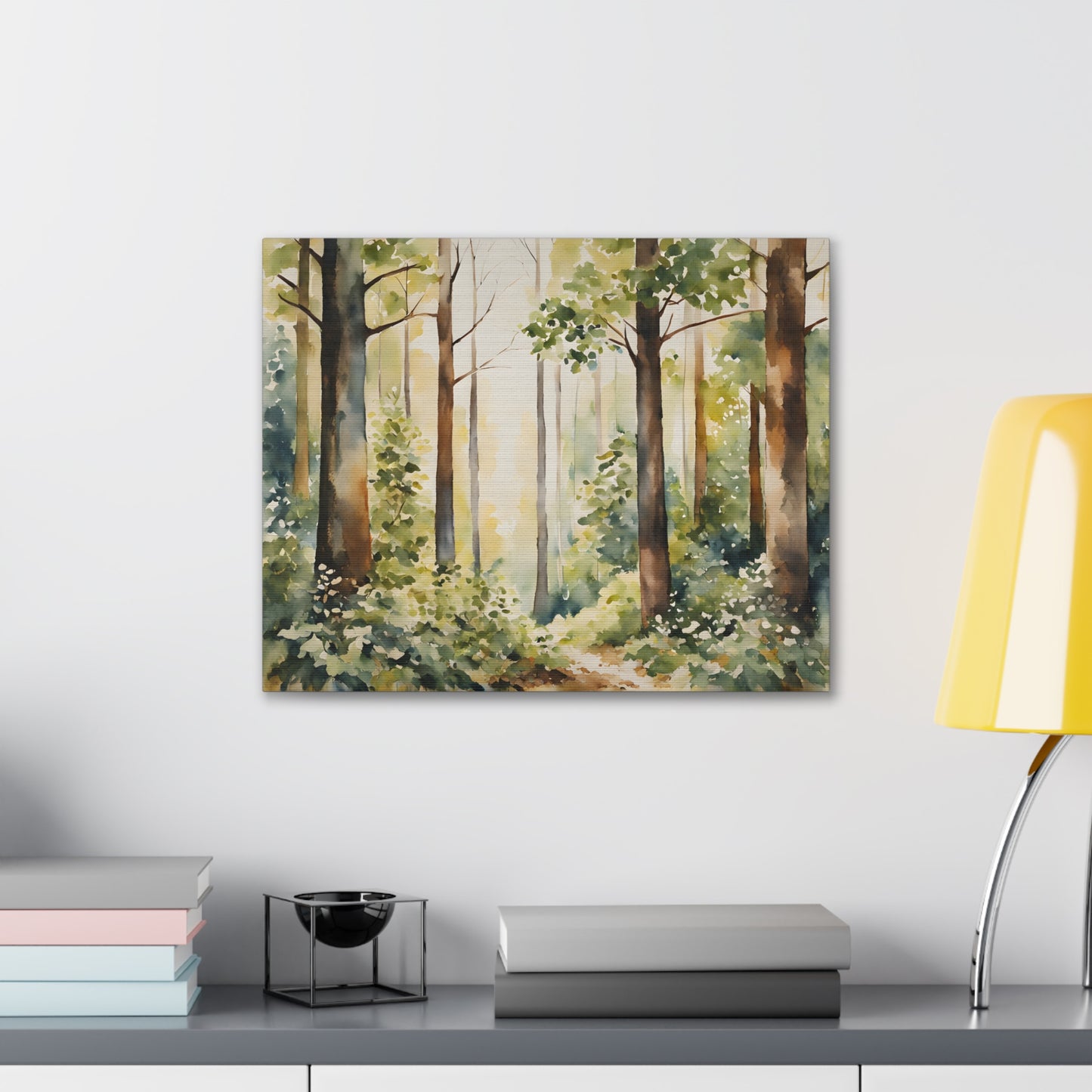 Enchanted Woodlands: Watercolor Wall Décor