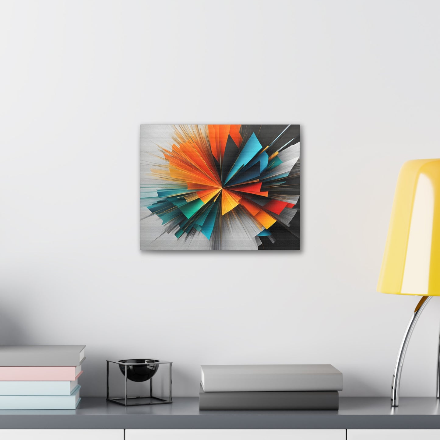 Enigmatic Vibrations: Abstract Wall Décor