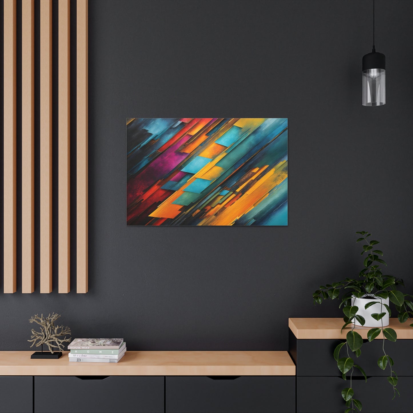 Kinetic Symphony: Abstract Wall Décor