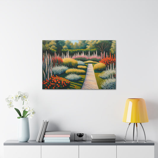 Forest Pathway: Classic Oil Painting Wall Décor