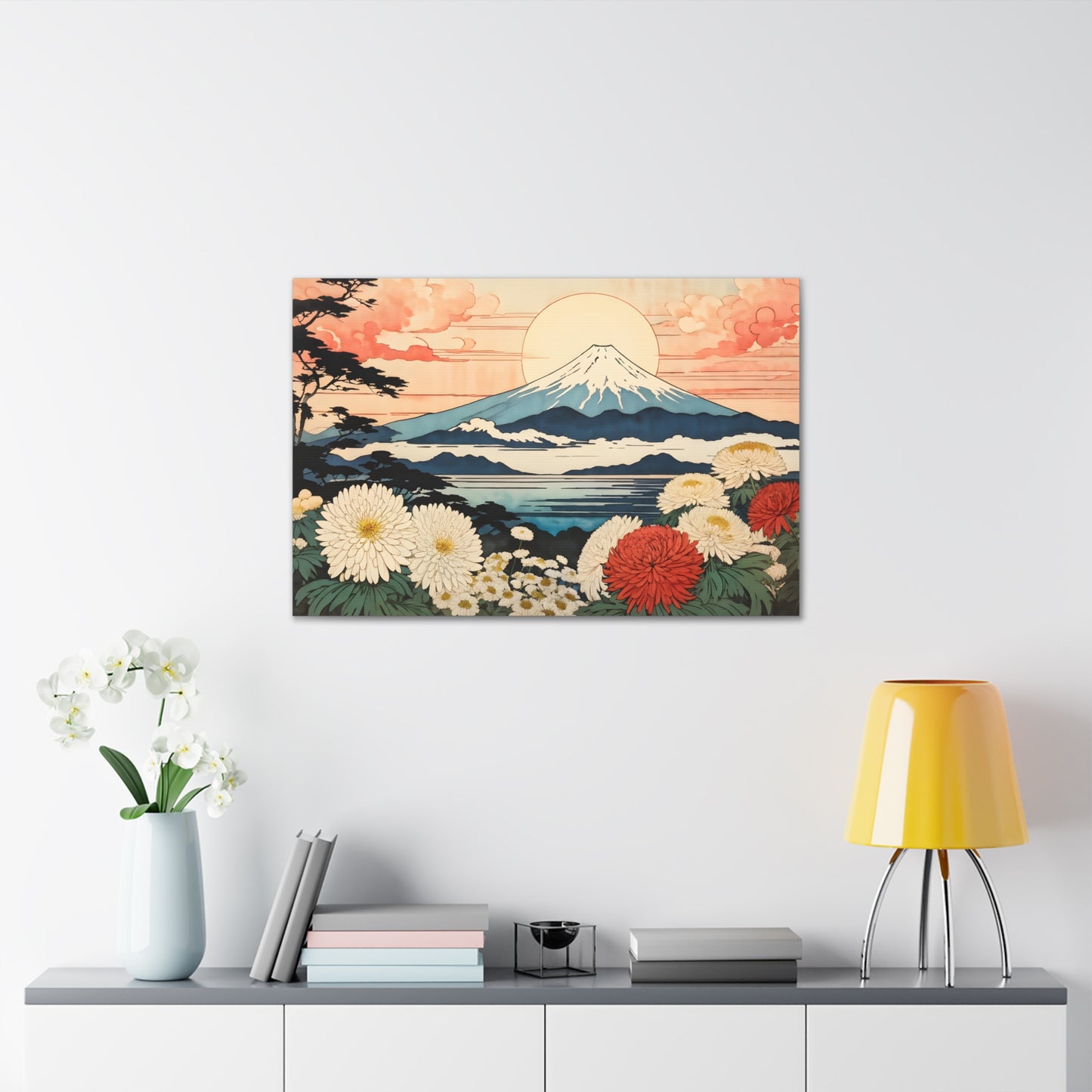 Enchanted Garden: Ukiyo-e Wall Décor