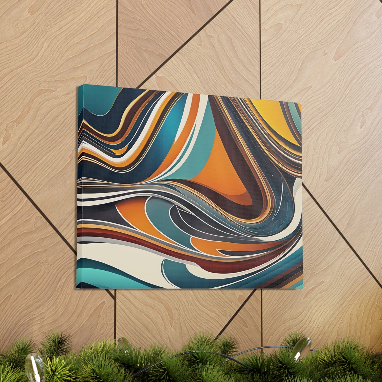 Sublime Waves: Abstract Wall Décor