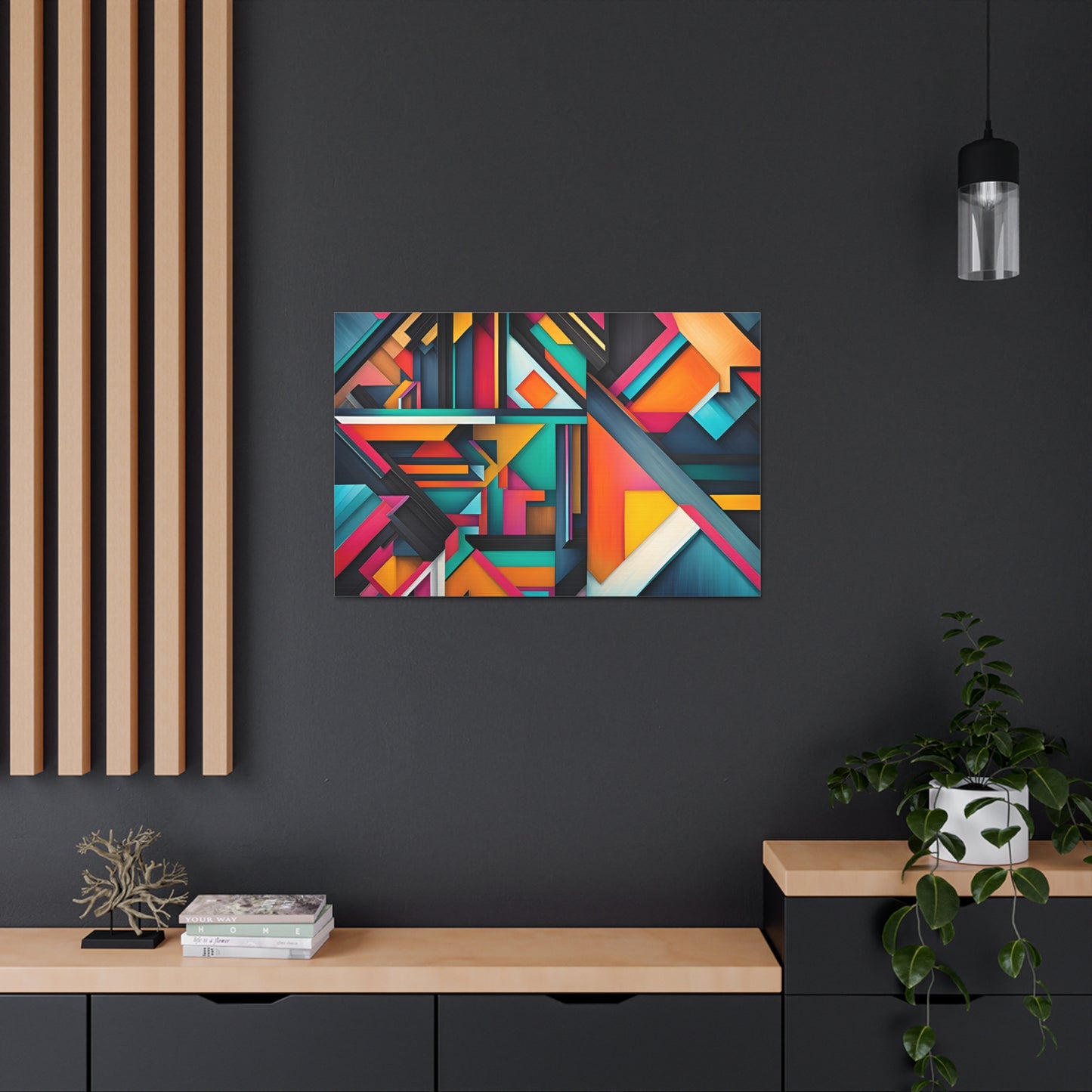 Enchanted Spectrum: Abstract Wall Décor