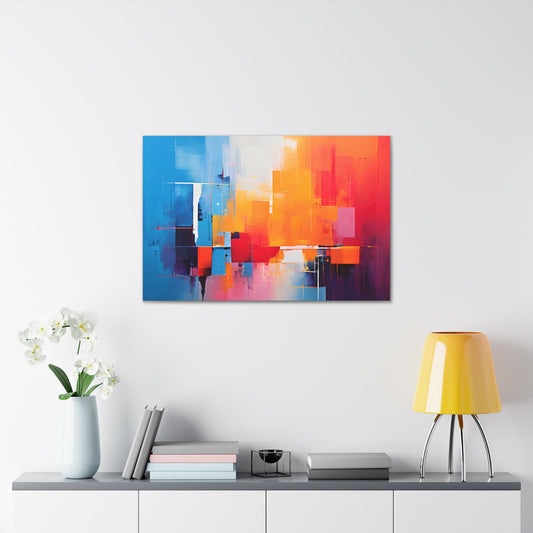 Spectrum Splash: Abstract Wall Décor