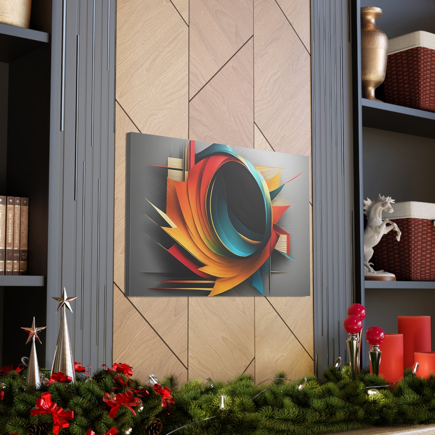 Infinite Spirals: Abstract Wall Décor