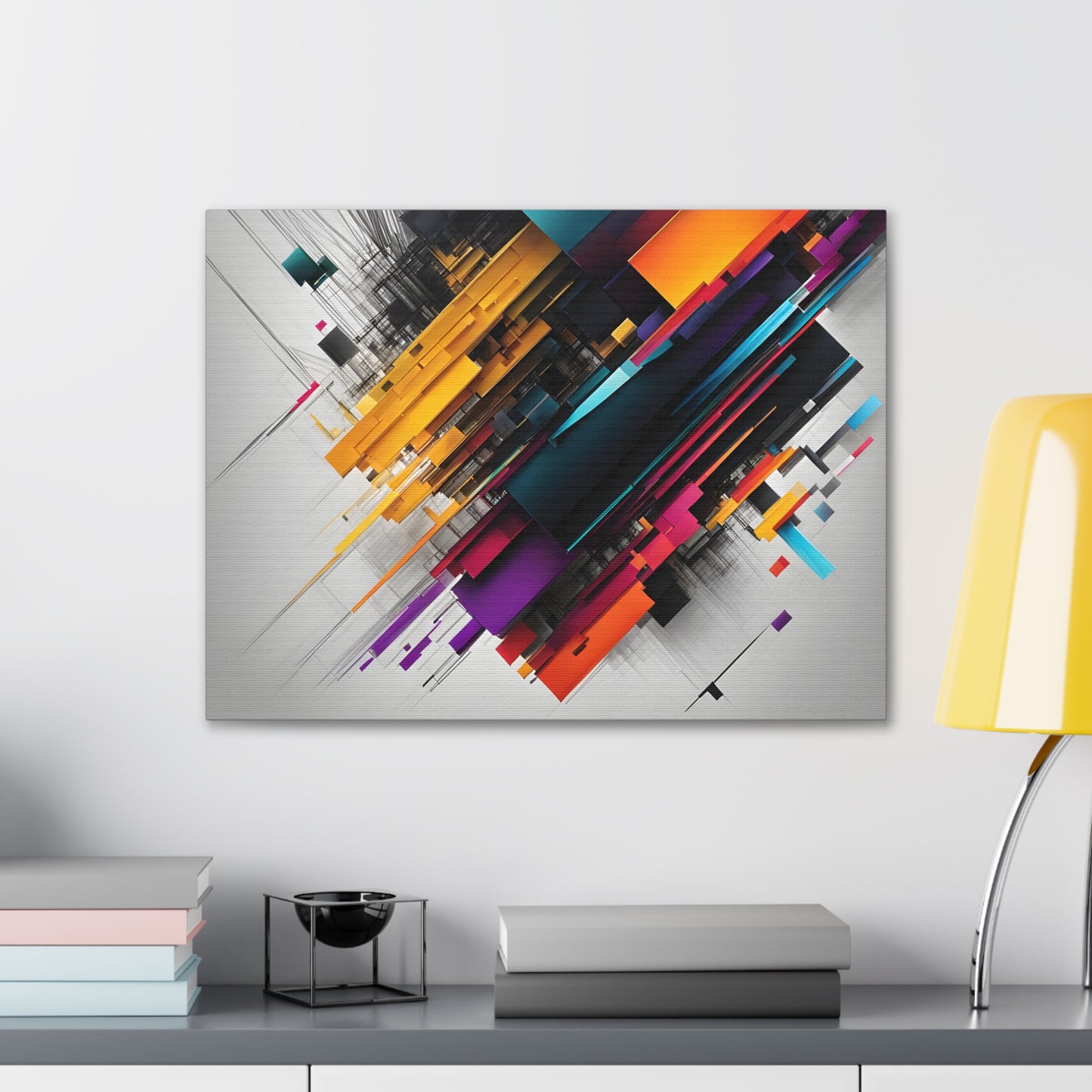 Chromatic Flow: Abstract Wall Décor