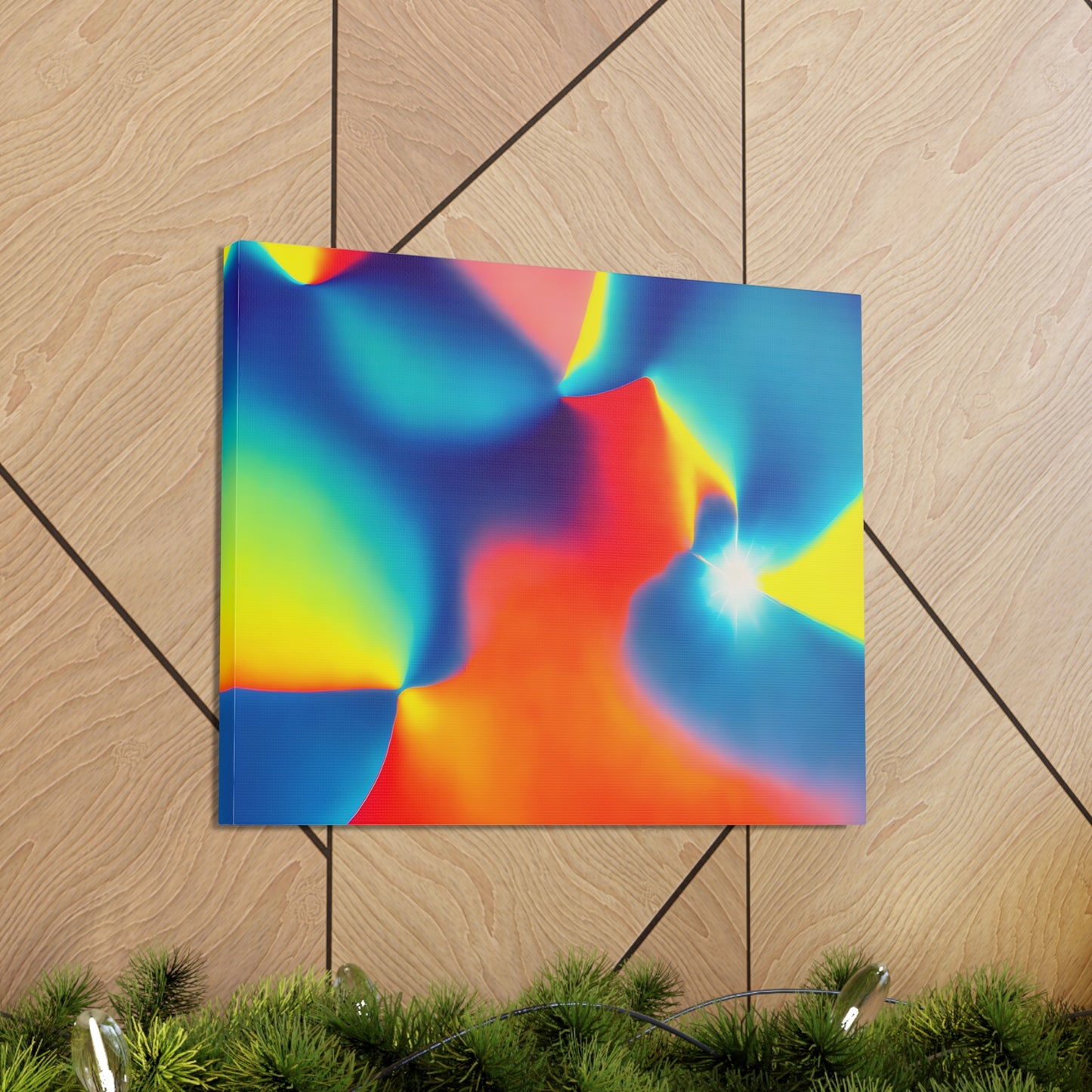 Vibrant Spectrum: Abstract Colors Wall Décor