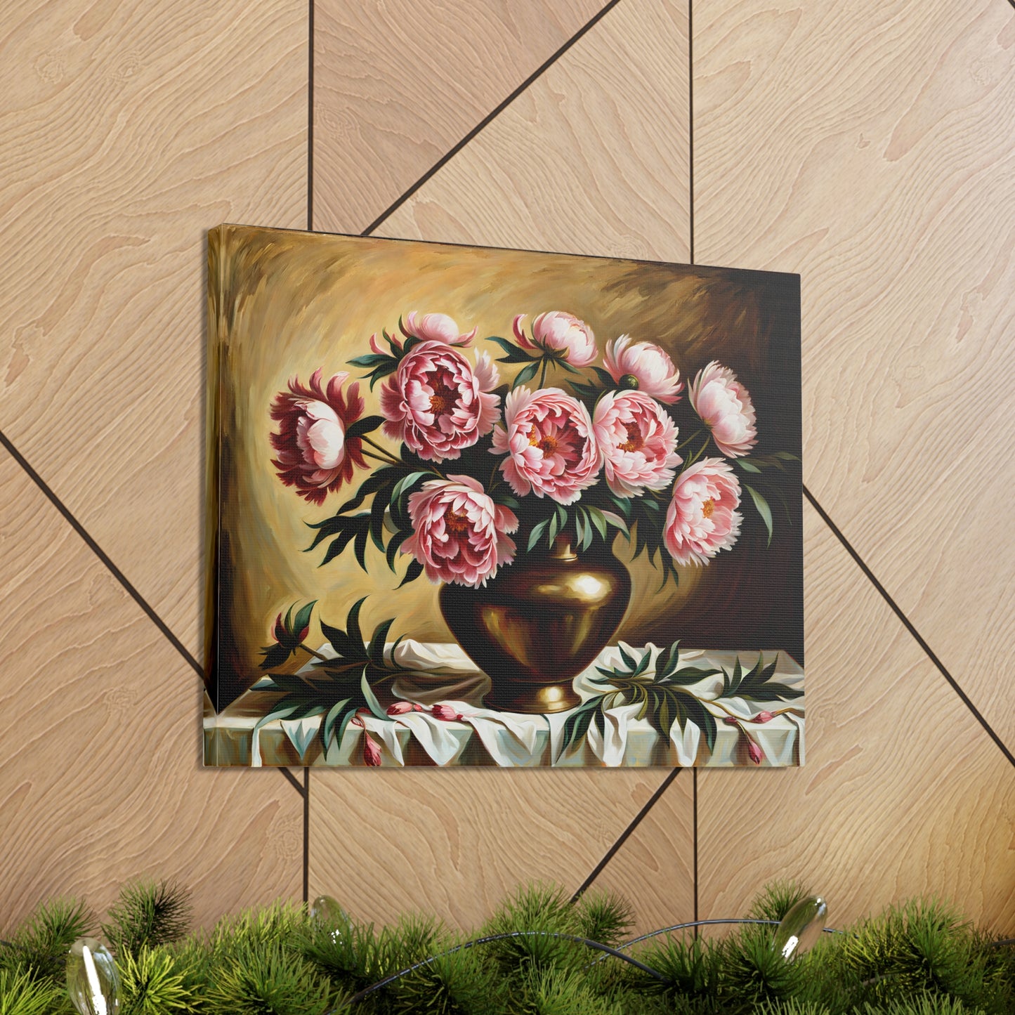 Floral Bloom: Classic Oil Painting Wall Décor