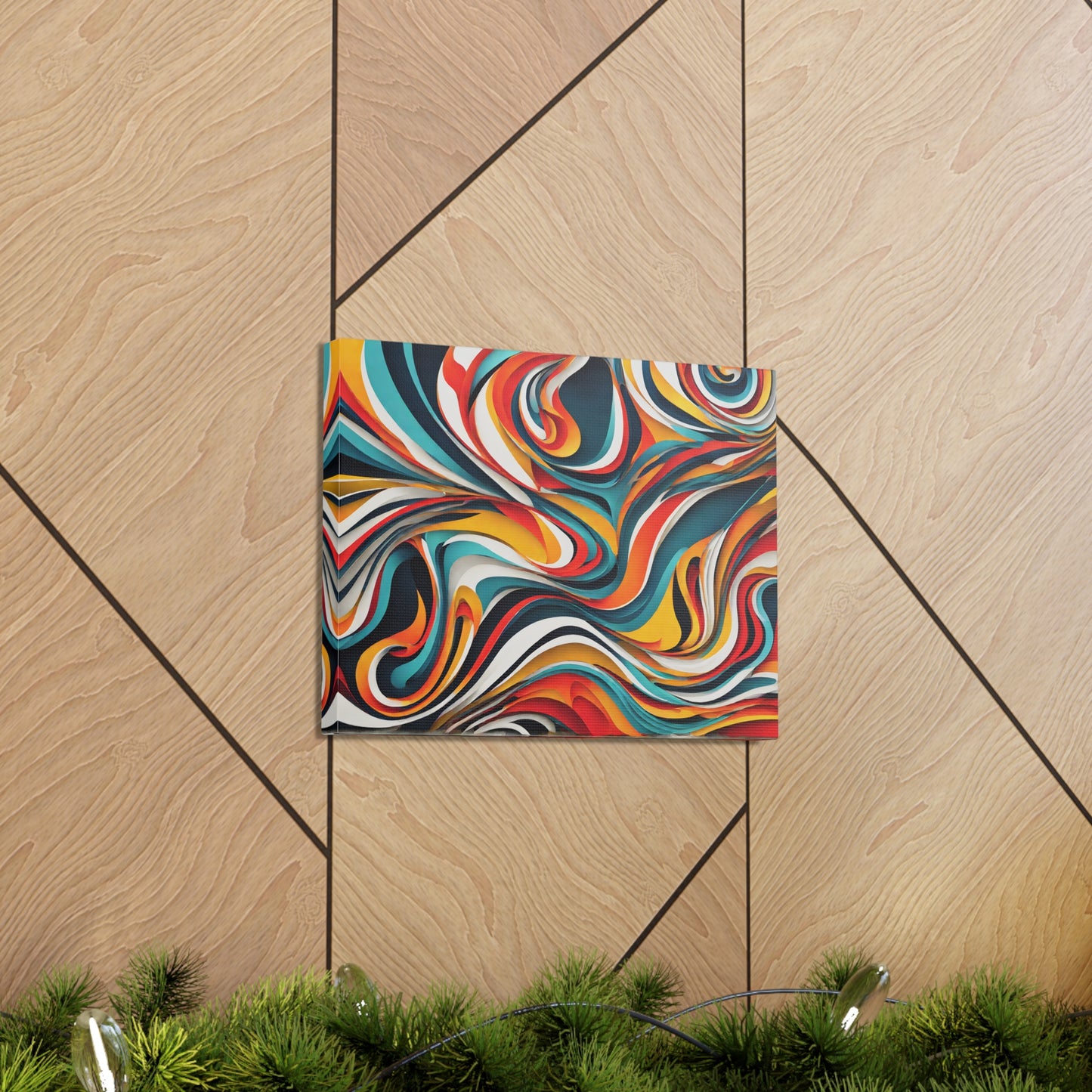 Phantasmal Flow: Abstract Wall Décor