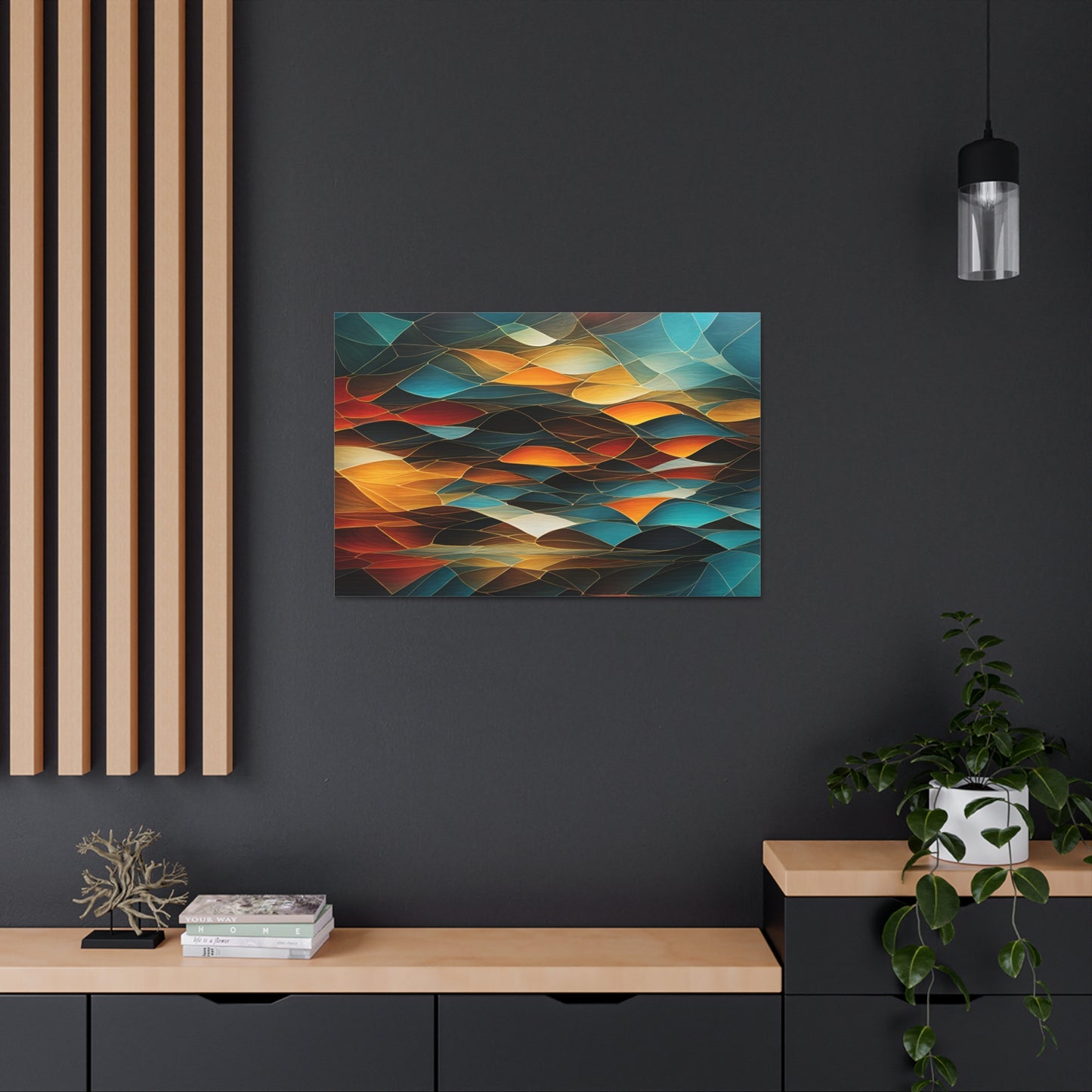 Mystic Veil: Abstract Wall Décor