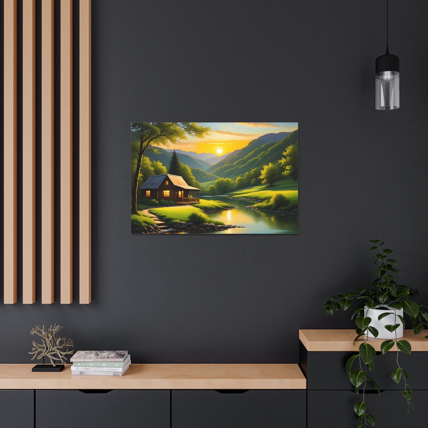 Sunrise Bliss: Nature's Grandeur Wall Décor