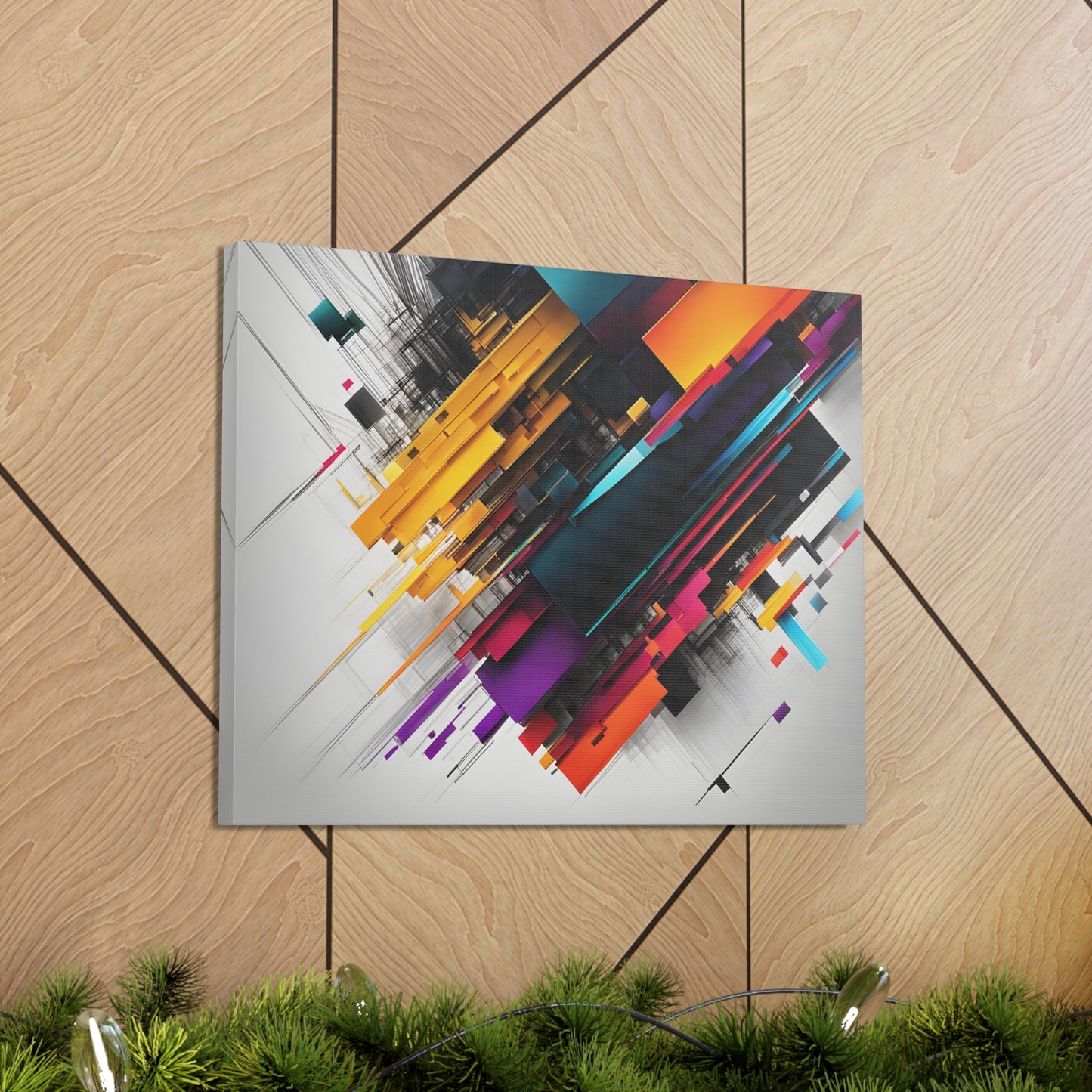 Chromatic Flow: Abstract Wall Décor