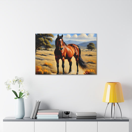 Serene Horse: Animal Wall Décor