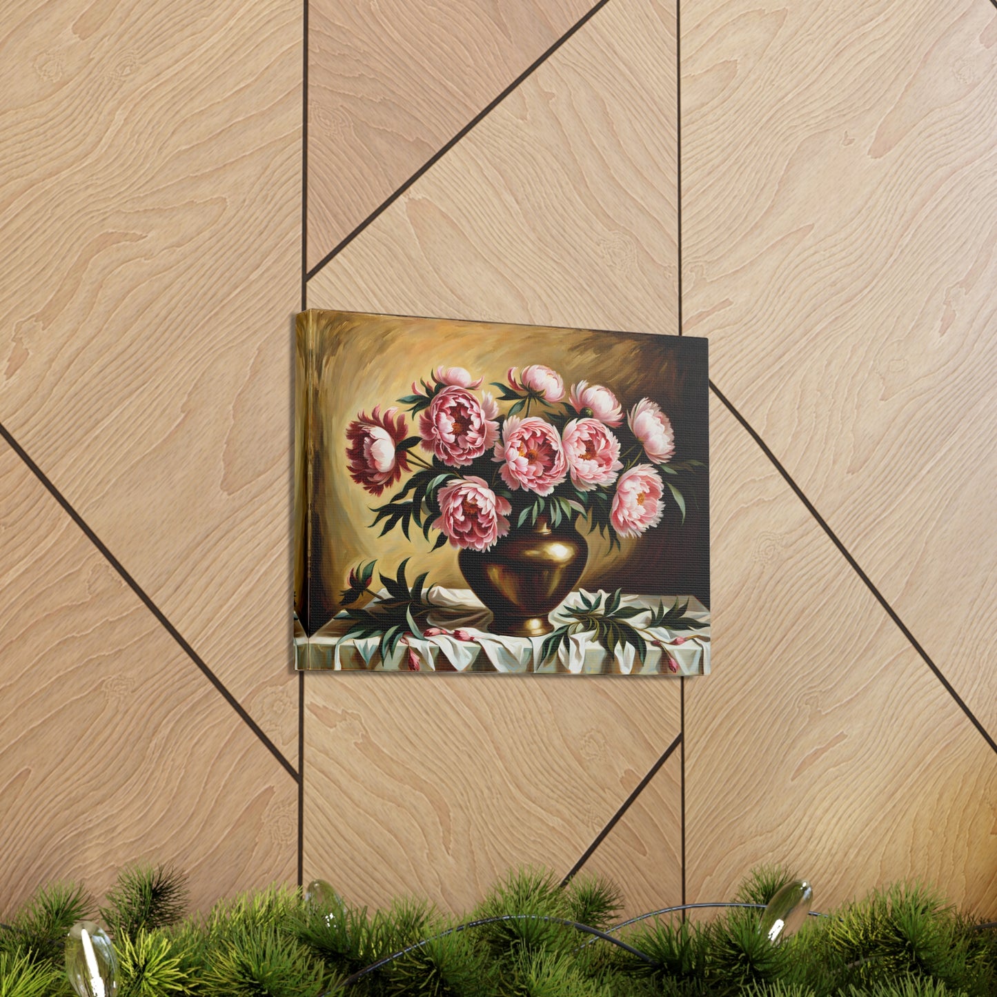 Floral Bloom: Classic Oil Painting Wall Décor