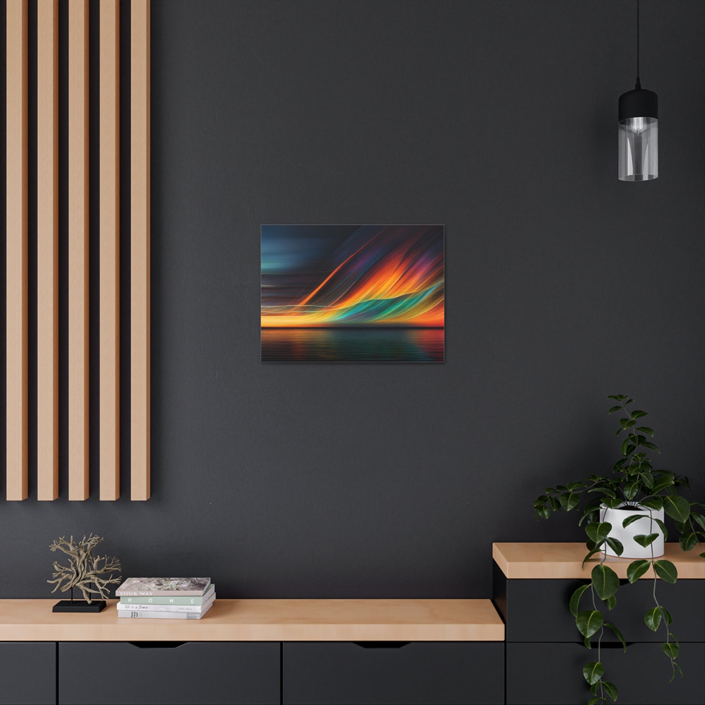 Harmonious Echoes: Abstract Wall Décor