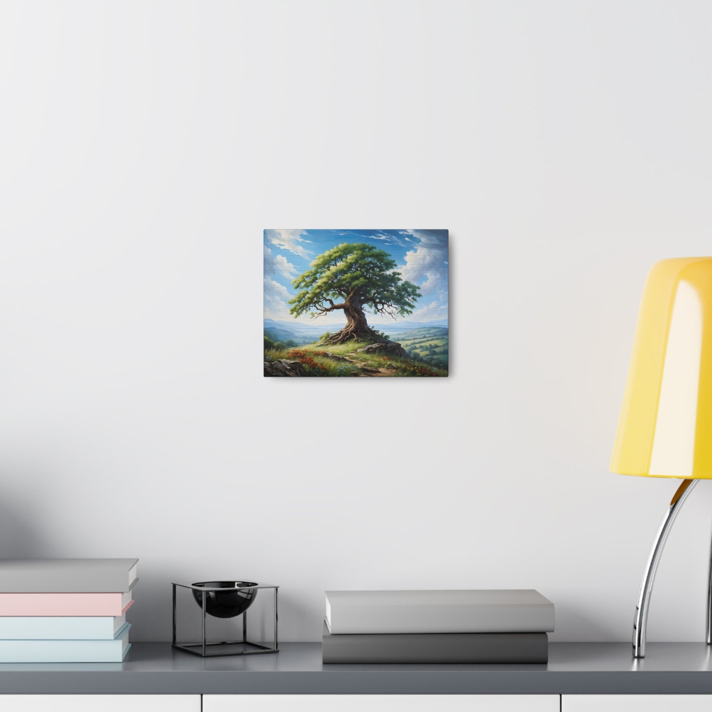 Woodland Peace: Classic Oil Painting Wall Décor