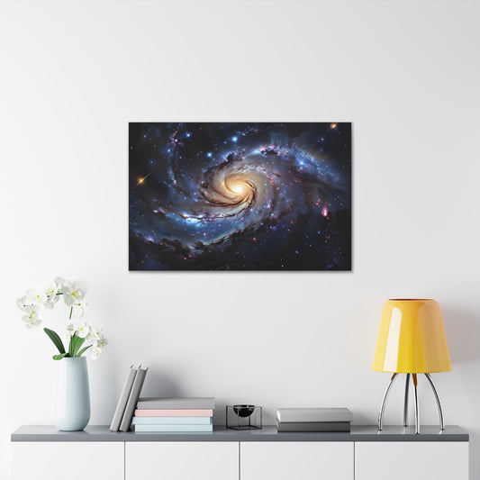 Lunar Luminescence: Space Wall Décor