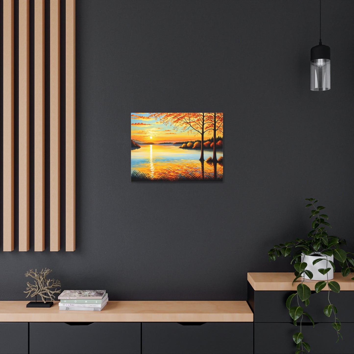 Summer’s Solace: Classic Oil Painting Wall Décor