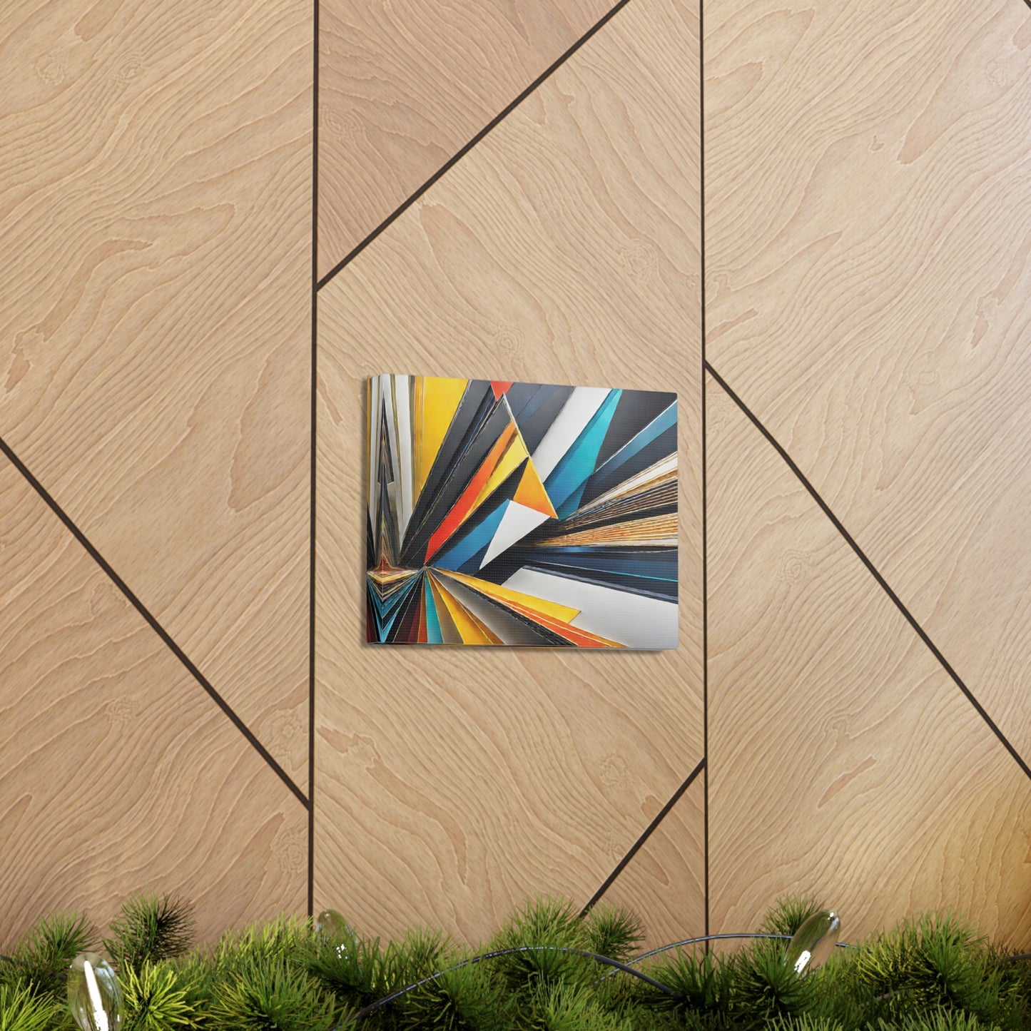 Spectrum Bloom: Abstract Wall Décor