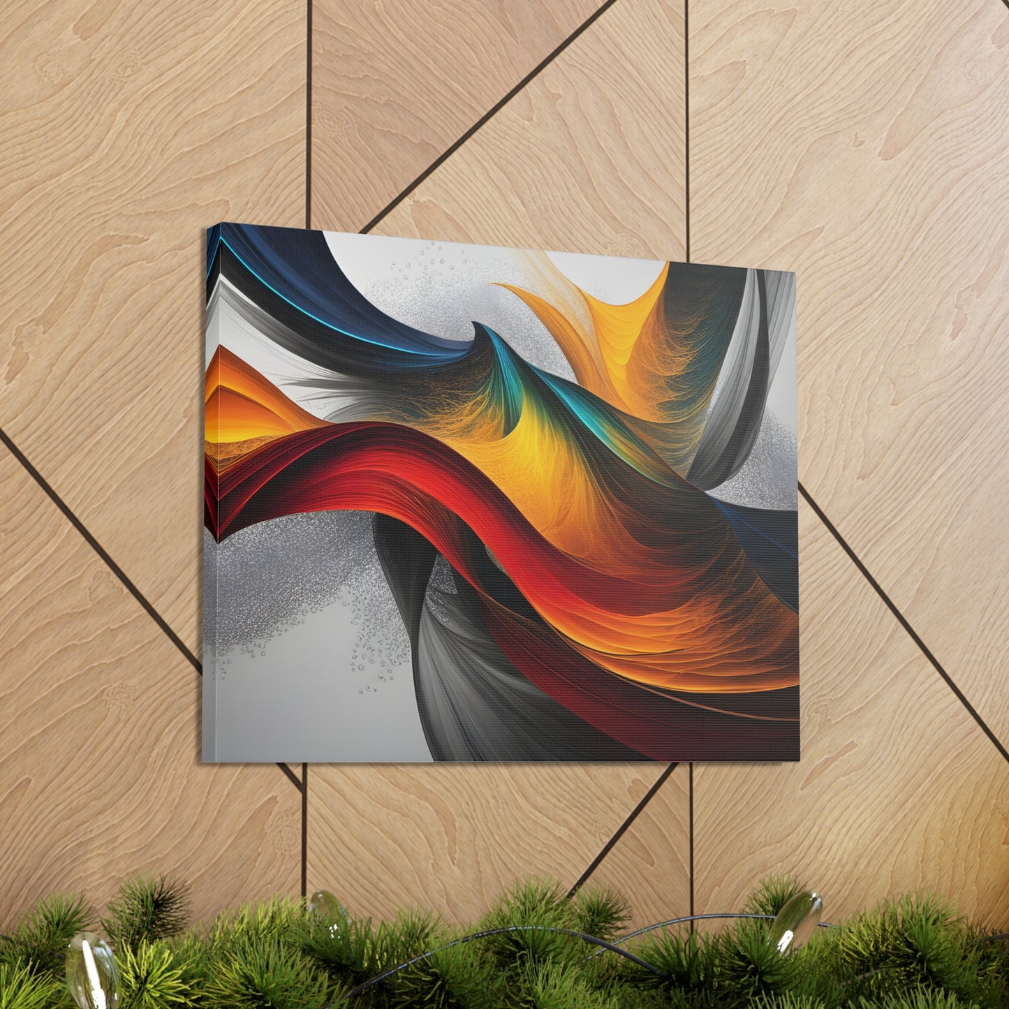 Twilight Serenade: Abstract Wall Décor