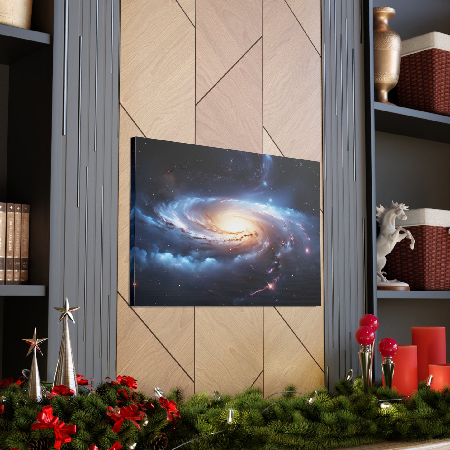 Interstellar Melody: Space Wall Décor