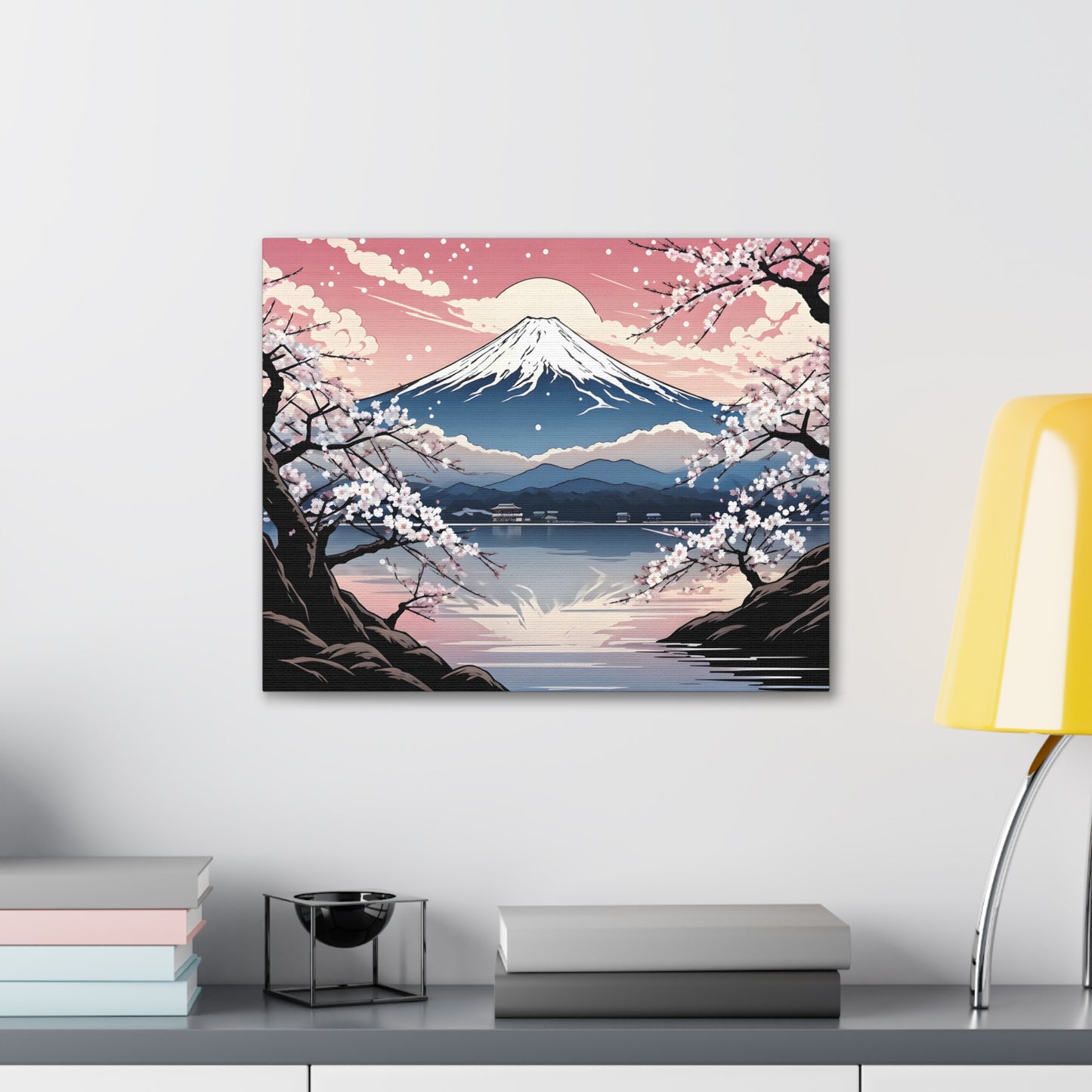 Cherry Blossom Bliss: Ukiyo-e Wall Décor