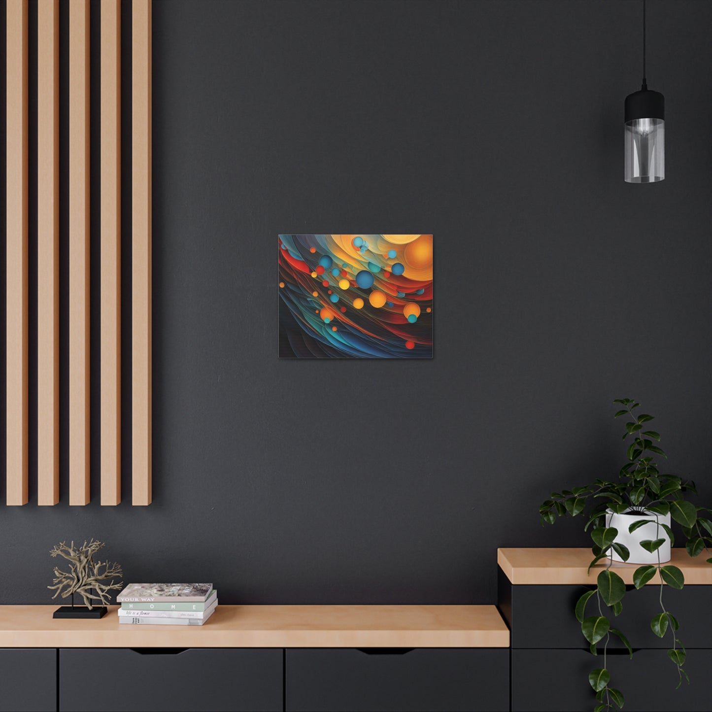 Serene Symphony: Abstract Wall Décor